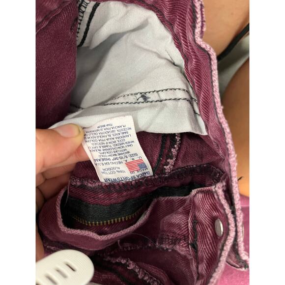 Vintage Ozark Mountain Western Jeans Womens maroon size 10 - Picture 5 of 5